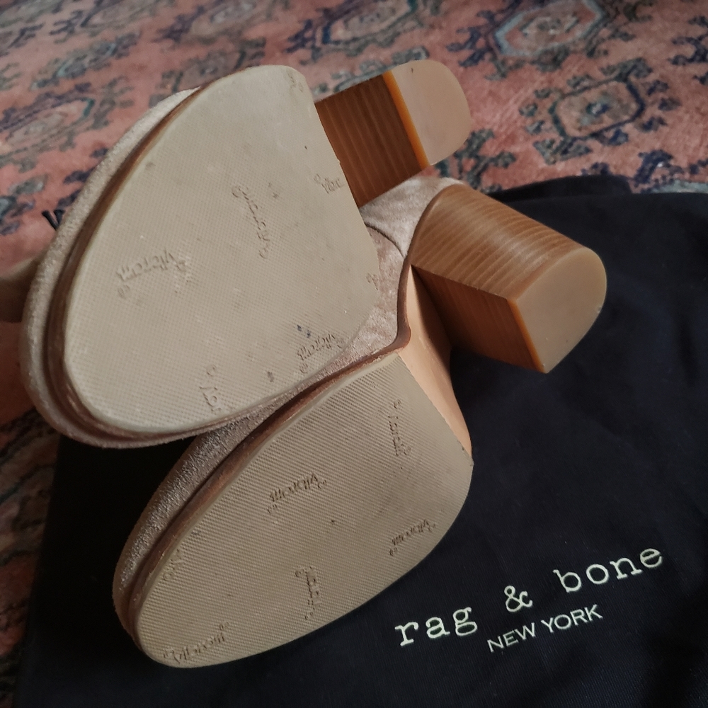 Rag And Bone Newbury Boot In Camel Suede - image 2